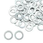 50pcs Car Engine Oil Crush Washers Drain Plug Gaskets 14mm ID. 22mm OD. Aluminum