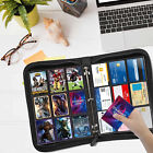 20 x 18-Pocket Card Binder Pages Black Sideload Baseball Trading Folder Storage