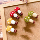 Autumn Winter Cute Mushroom Sheep Felt Hair Clip Children's Hair Accessories