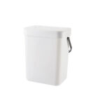 2pcs 3L Waste Trash Can Cupboard Door Hanging Wall Mounted Kitchen Rubbish AUS