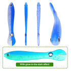 10Pcs Soft Fishing Lures Fake Bait Bionic Fishing Lure Saltwater & Freshwater AU