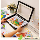 1PC Kids Art Frames Children Art Project Wooden Artwork Display Hold 50 Picture