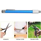 2PCS Diamond Grit Sharpener Pen File Knife Fishing Hook Hunting Camping Pocket