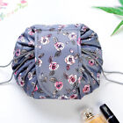 Lazy Cosmetic Bag Printing Drawstring Makeup case Storage Bag Portable Travel AU