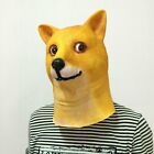 1X Dog Latex Head Mask Creepy Animal Halloween Costume Theater Creepy Party Toys