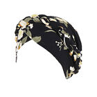 2X Women's Floral Chemo Cap Cancer Hat Muslim Hair Scarf Turban Hijab Head Wrap
