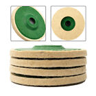 4pcs 5inch Wool Buffing Grinder Wheel Felt Polishing Disc Pad Set Tool 125mm AU