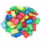 20pcs Key Tag with Key Ring Luggage Tag ID Label Travel Suitcase Identity Card