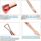 3pcs Cuticle Peeler Scraper Remove Gel Nail Polish and Pusher Spoon Nail Cleaner