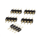 20x Male to Male 4 PIN RGB LED Strip Lights Controller Connectors 3528 5050 Lead