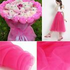 NEW Coloured Organza Table Runner Chair Sash Wedding Party Fabric Decoration AU