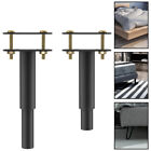 4X Bed Legs Adjustable Retractable Heavy Duty Bed Center Frame Support Feet Leg