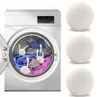 12x Reusable Wool Dryer Balls Drying Fabric Softner Clothes Wrinkles Reduce 6cm