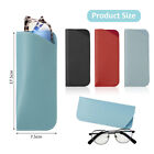 Leather Eyeglass Sunglasses Reading Glasses Case Soft Pouch Bag Pocket -3 Colour