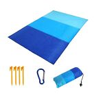 Large Waterproof Outdoor Picnic Blanket Mat Beach Carpet Polyester 200cm x 145cm