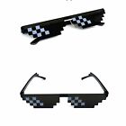 2PCS Chic MEME Deal IT Thug Life Attitude Stylish Glasses 8 Bit Pixel Sunglasses