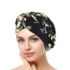 2X Women's Floral Chemo Cap Cancer Hat Muslim Hair Scarf Turban Hijab Head Wrap