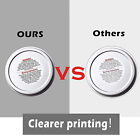 500pcs/roll Candle Safety Warning Label Candle Jar Stickers Round Wax Melting