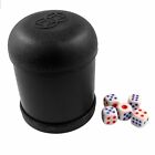 5 Set of 2 Straight Dice Cup With 12x Dice KTV Pub Casino Party Game Toy Profess