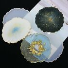 Coaster Resin Casting Mold Silicone Jewelry Agate Making Epoxy Mould Tool Craft