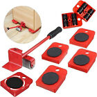 10PCS Heavy Furniture Moving Lifter Roller Move Tool Set Wheel Mover Sliders Kit