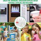 Cone Cups Snow Cone Cups Coated Leakproof Cone Cups for Slush Shave