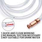 3 Meter Self Priming Siphon Hose Water Jiggler Liquid Transfer Fuel Hose Pump AU