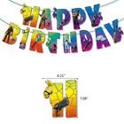 Battle Royal Fortnite Party Set Party Supplies Birthday Gaming Decoration