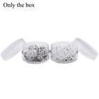 50Pcs Mini Sample Bottle Cosmetic Makeup Jar Pot Face Cream Lip Balm Container