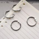 Hinged Rings Clips 25mm Binder Hinge Metal Scrapbooking Split Album AU