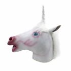 Horse Head Mask Female Latex Prop Animal Cosplay Costume Party Halloween