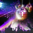 30cm Mirror Ball with Battery Operated Spin Rotating Motor Disco Party Stage Set