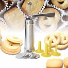 Icing Tips Cookie Press Maker Biscuit Machine Stainless Steel Manual Tool