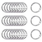 Hinged Rings Clips 25mm Binder Hinge Metal Scrapbooking Split Album AU