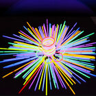 100-1000 Mixed Colour Glow Sticks Bracelets Party Glow In the Dark Glowsticks AU