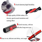 D Shape Universal Car Door Rubber Seal Trim Strip Weatherstrip Edge Cover 10M AU