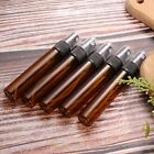 10PCS 10ML Amber Glass Essential Oil Spray Roller Bottle Mist Sprayer Containers