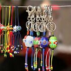 100PCS Swivel Lobster Clasp Clips Hook Alloy Key Ring Split Keychain Durable DIY