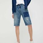 24x Assorted Iron On Denim Fabric Mending Patches Repair Kits For Denim Jeans AU