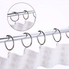 100 Sets Curtain Rings Hooks Window Multipurpose Metal Hooks Clips Ring Hanging