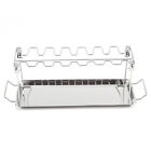 Foldable Stainless Steel Barbecue Grill Rack for Chicken Legs Outdoor Cooking