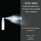 100PCS 3ml Plastic Perfume Bottle Atomizer Pump Spray Comestic Container Clear