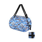 Large Foldable Reusable Shopping Bag Portable Travel Shoulder Grocery Tote Bag
