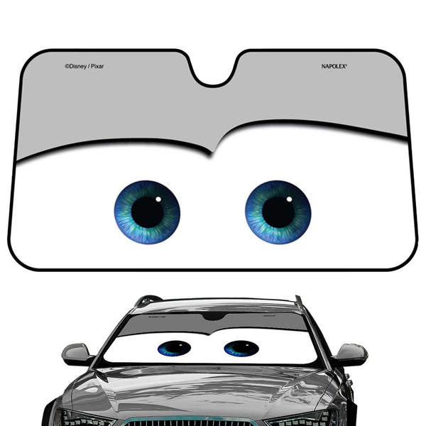 Windshield Sun Shade Car Front Window Shield Cover Visor Cartoon Eye SUV Auto
