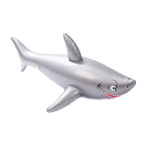 PVC Simulation Inflatable Shark Fun Water Toys For Kids Children Swimming Pool