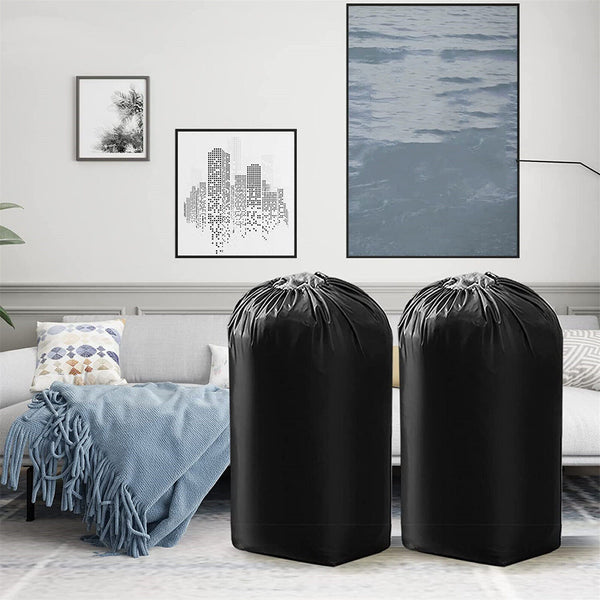 1x Large Laundry Bag Travel Drawstring Bags For Dirty Clothes Washing Machines