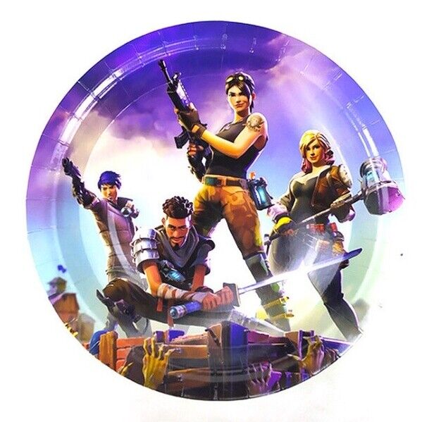Battle Royal Fortnite Party Set Party Supplies Birthday Gaming Decoration
