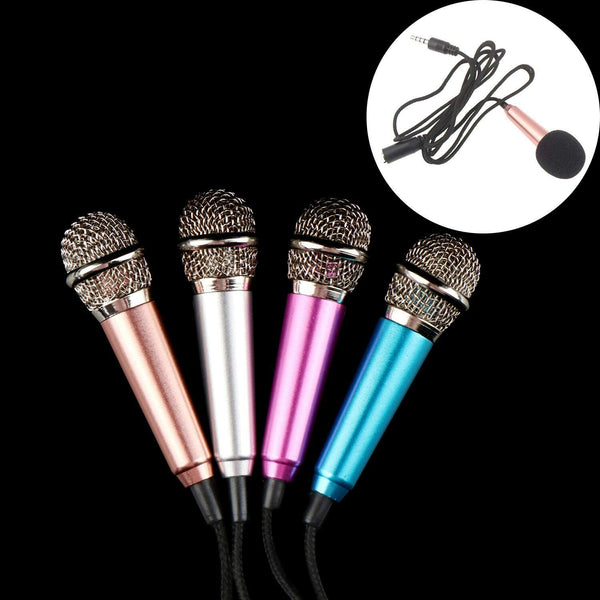 Microphone Portable Vocal Instrument Mic For Mobile Phone Laptop Notebook