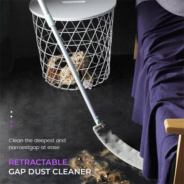 Retractable Gap Dust Cleaner Long Handle Flexible Gap Dust Mops For Sofa Bed RE