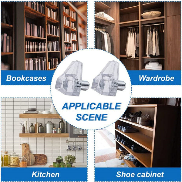 3mm Shelf Support Pins Kitchen Home Cabinet Shelves Holder Pins Pegs